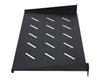 ExtraLink  Półka do szaf wiszących 19" 350MM 1U (czarna) - 1323274 - zdjęcie 4